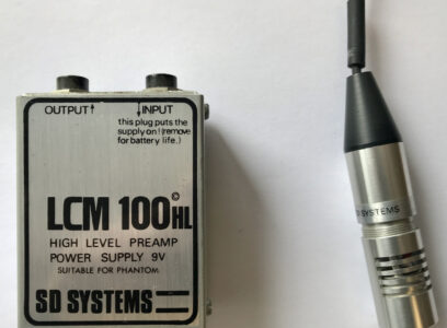SD Systems LCM 100 Mic mit Preamp